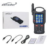Lonsdor K518USA Key Programmer - KH100+ Handheld Key Programmer - LKE Emulator - JCD 2-in-1 Cable - 1 Year Free Update