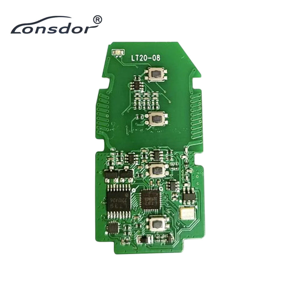 Lonsdor LT20-08 8A+4D Toyota & Lexus Smart Key PCB for K518ISE K518S KH100+ Switchable Frequency