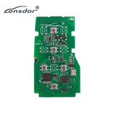 Lonsdor LT20-10 5-Button Universal Smart Key Remote Board - K518 / KH100+ Switchable Frequency - 8A+BA Chip for Toyota
