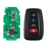 Lonsdor - LT30-01 - Universal Smart Key PCB Board and Shell for Toyota/Lexus 4A-AA - 4 Buttons