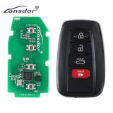 Lonsdor - LT30-01 - Universal Smart Key PCB Board and Shell for Toyota/Lexus 4A-AA - 4 Buttons