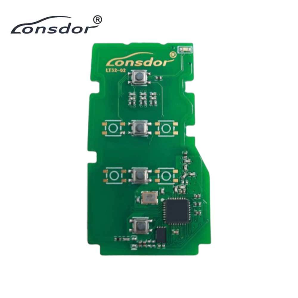 Lonsdor LT32-02 Smart Key PCB Board Only for TOYOTA/LEXUS 4A-B6 - LT32 Series