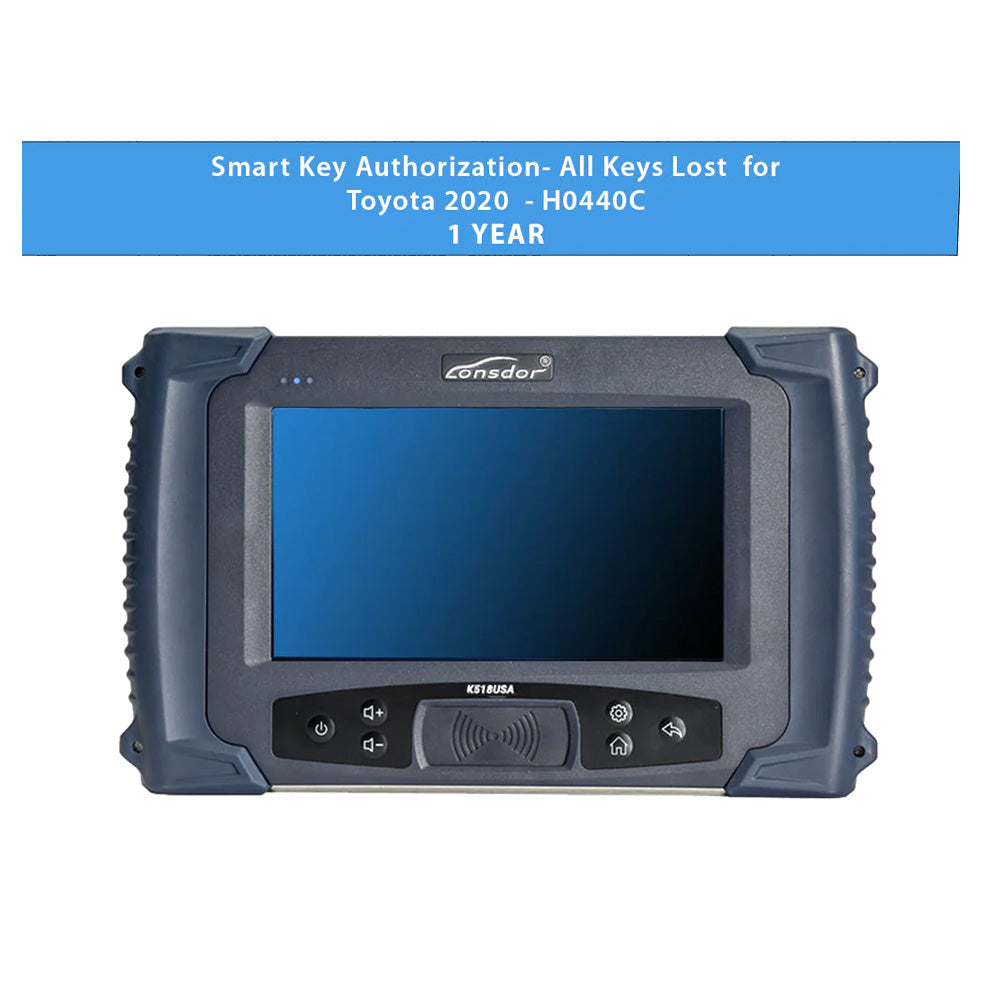 Lonsdor K518USA 1 Year Authorization for 2020 Toyota H0440C Smart Key