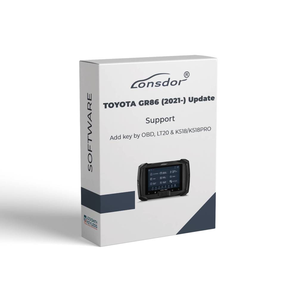 Lonsdor Software for TOYOTA GR86 2021-