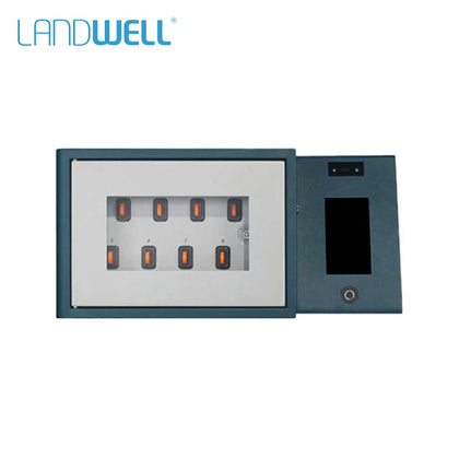 Landwell - I-Keybox - Electronic Key Tracking System - Android OS - Key Safe - RFID - Single Cabinet - 8 Key Slots