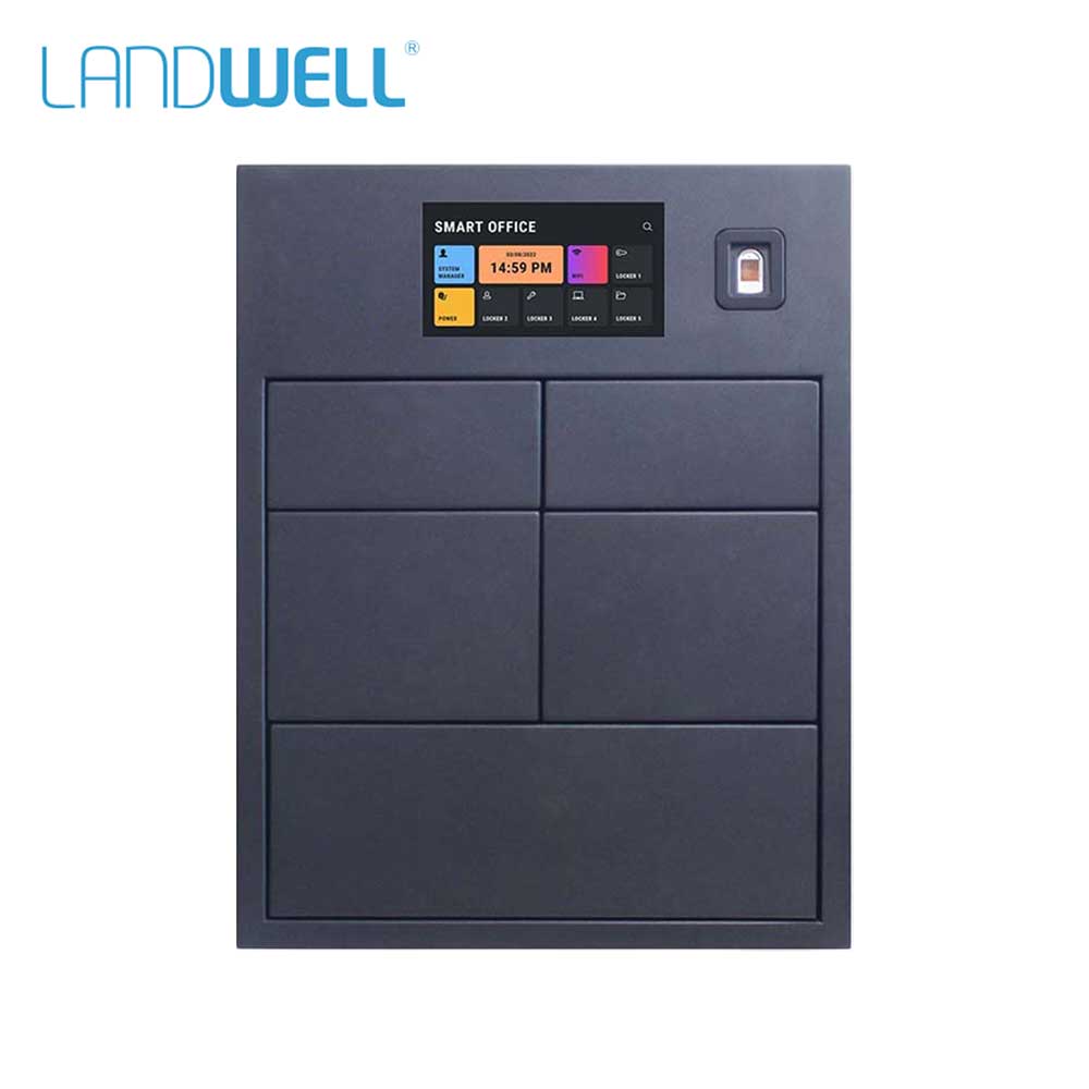 Landwell - K10-B - Smart Office Cabinet with Locker - Android OS
