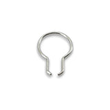 Landwell - STEEL-RINGS - Durable Stainless Steel Wire Rings for Key attachment