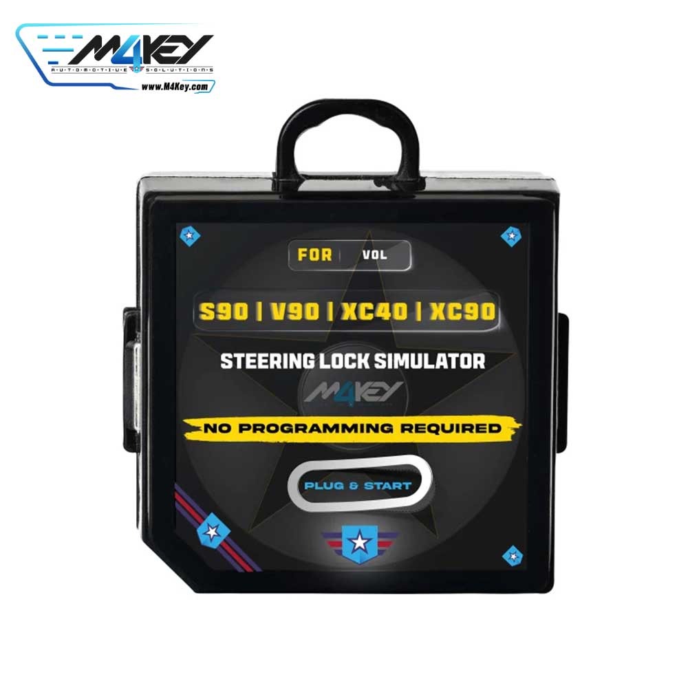 M4KEY M4-1312 - ESL / ELV Steering Lock Emulator for Volvo S90/V90/XC90/XC40