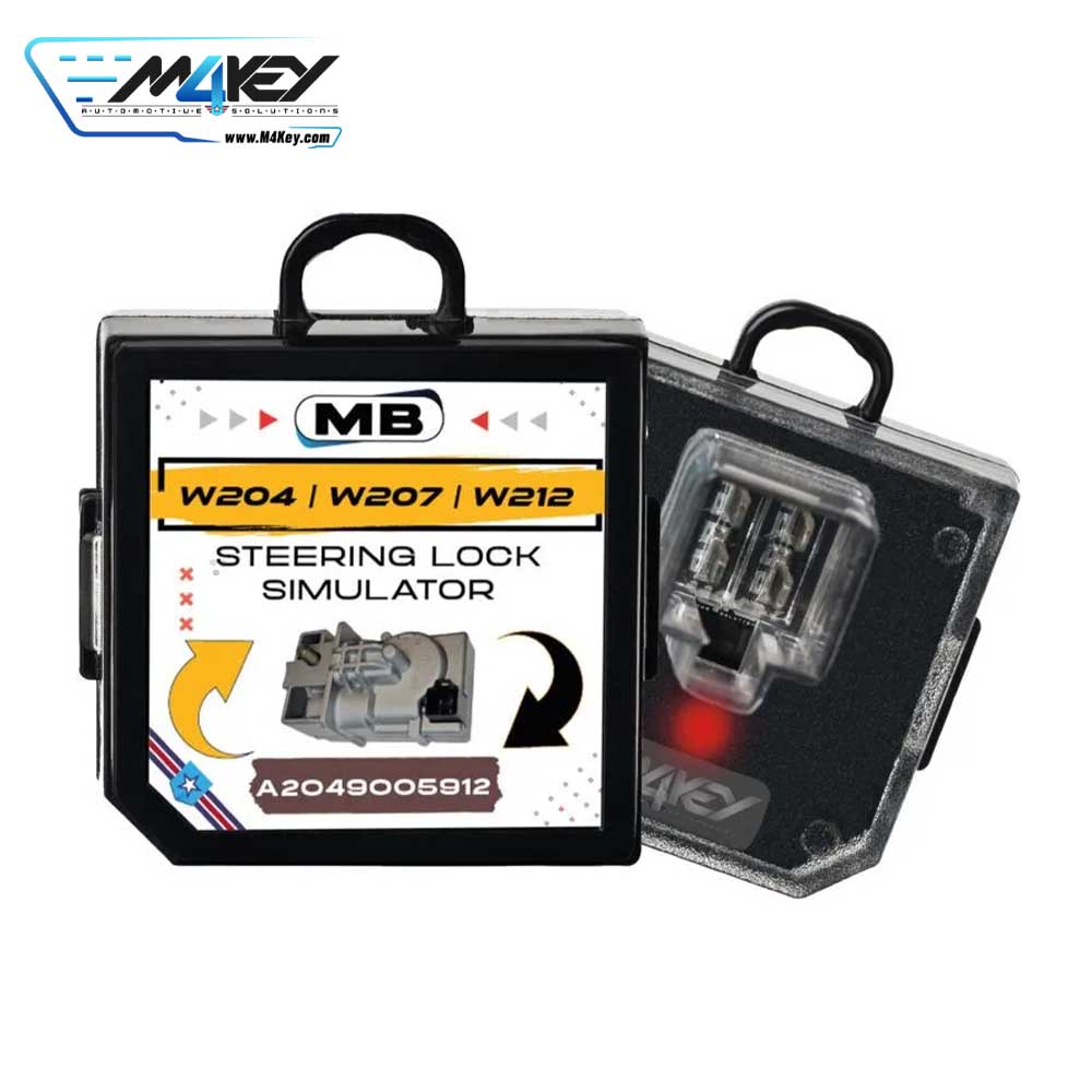 M4KEY M4-6666 - ELV / ESL Steering Lock Emulator for MB W204/W207