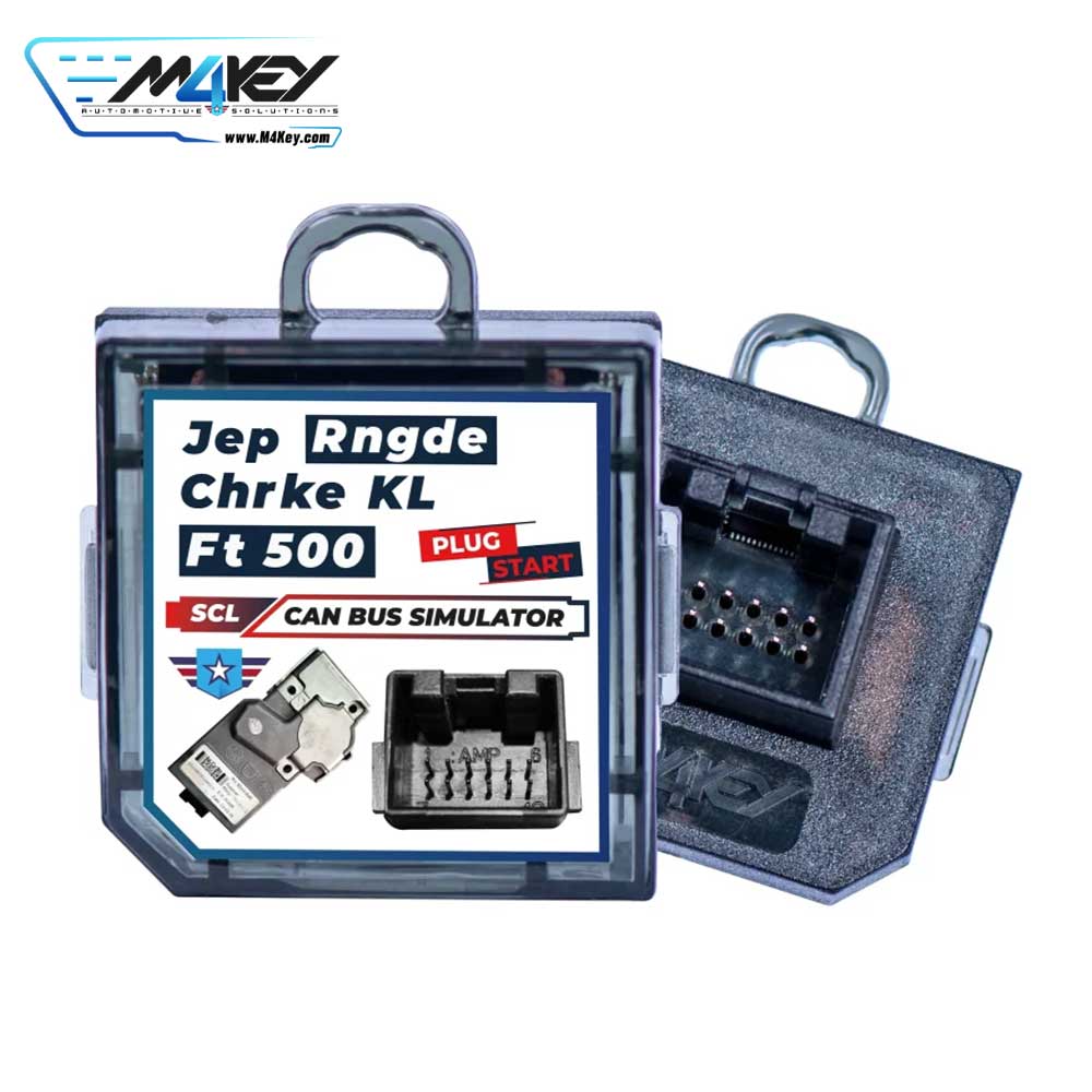 M4KEY M4-9999 - ESL / ELV Steering Lock Emulator for Jeep Renegade