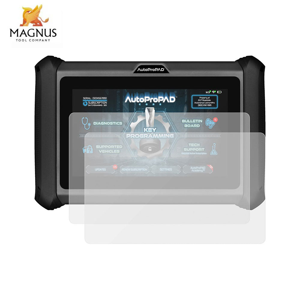 Magnus AutoProPAD Core Tempered Glass Screen Protectors - 2 Pack