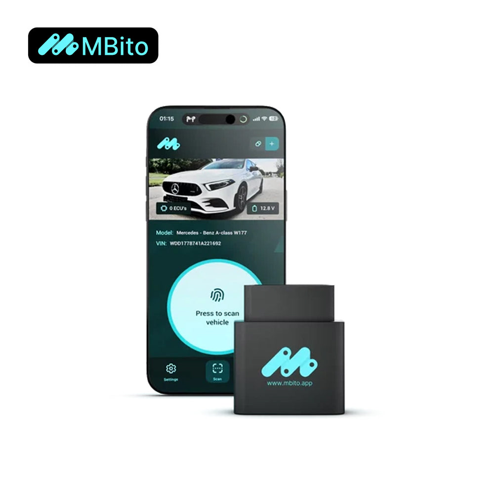 MBito OBD Bluetooth Diagnostic and Coding Scanner for Mercedes-Benz