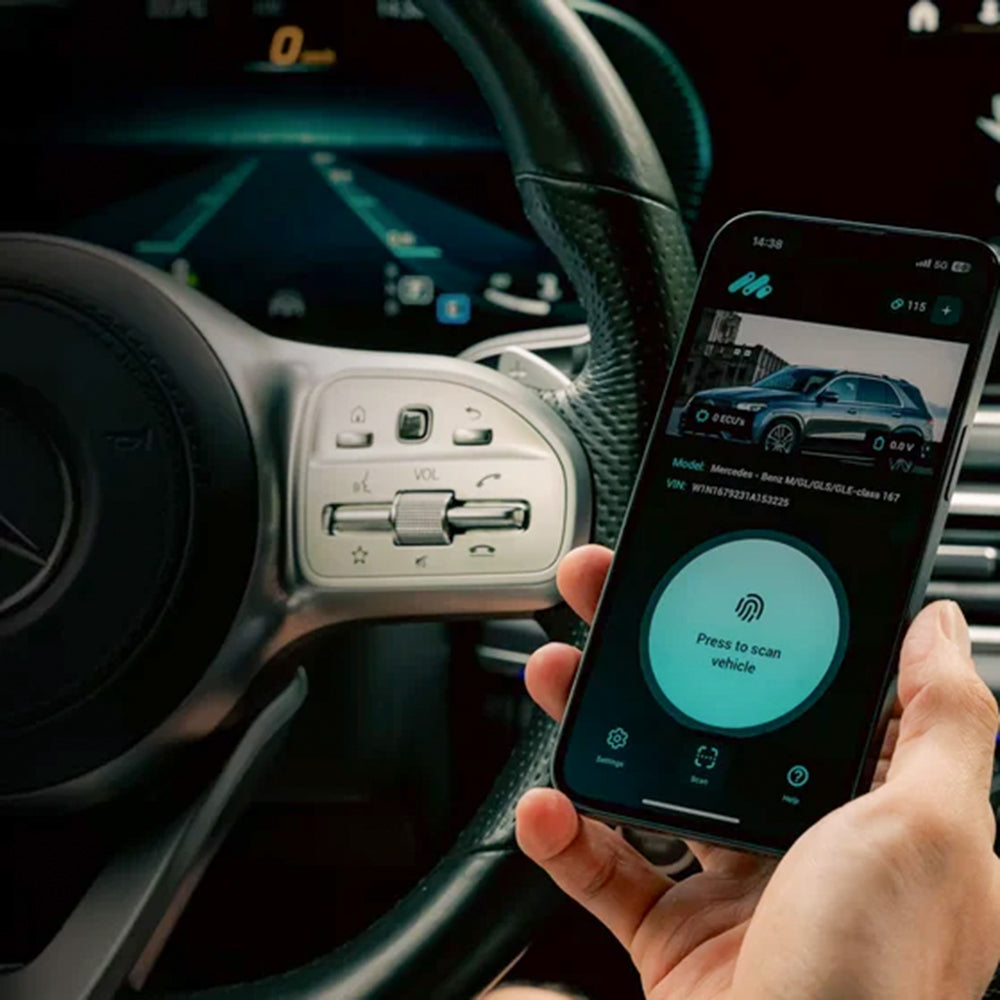 MBito OBD Bluetooth Diagnostic and Coding Scanner for Mercedes-Benz