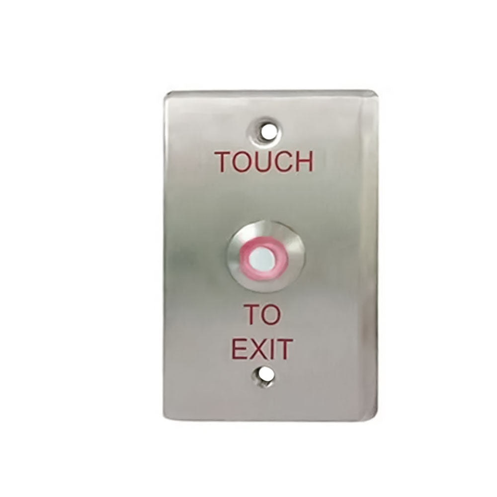 MDY - AC76200 - Exit Touch Switch Button - Bicolor with Red Illuminato ...
