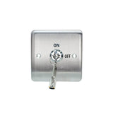 MDY - ACPBKS1 - Stainless Steel Key Switch with Wide Faceplate