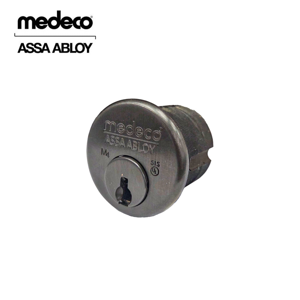 Medeco - 100200 - Mortise Cylinder - M4 Technology - 1-1/8" - 44 Keyway - CT-Z05 Schlage Cam