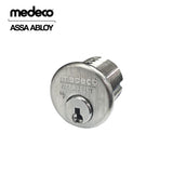 Medeco - 100200 - Mortise Cylinder - M4 BiLevel Technology - 1-1/8" - 44 Keyway - CT-Z05 Schlage Cam