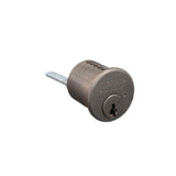 Medeco - 100400H - Rim Cylinder with Horizontal Tailpiece - M4 Technology - 1-1/8" - 44 Keyway - CT-Z05 Schlage Cam