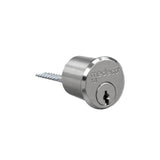 Medeco - 100400H - Rim Cylinder with Horizontal Tailpiece - X4 Technology - 1-1/8" - DGV Keyway