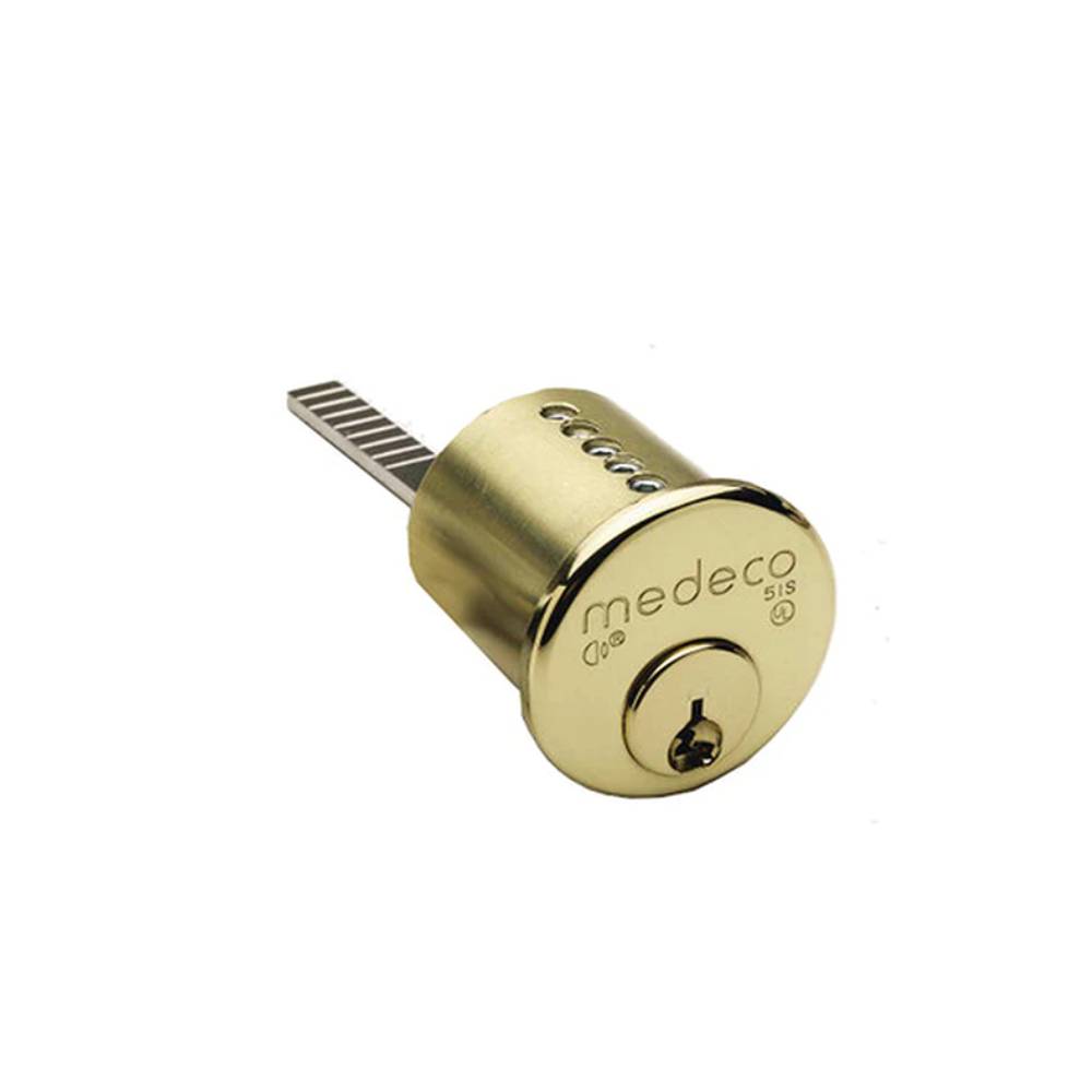 Medeco Stack Height Medeco - 100400HT-05-DLT-Y02 - Rim Cylinder Medeco with 6-Pin DL Keywa