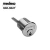 Medeco - 100400HT-26-DLT-Y02 - Rim Cylinder Medeco³ with 6-Pin DL Keyway and 1-1/8" - CT-Y02 Horizontal Tailpiece - 26 (Satin Chrome)