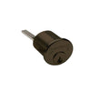 Medeco - 100400HT-24-DLT-Y02 - Rim Cylinder Medeco³ with 6-Pin DL Keyway and 1-1/8" - CT-Y02 Horizontal Tailpiece - 24 (Dark Bronze)