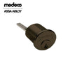 Medeco - 100400HT-24-DLT-Y02 - Rim Cylinder Medeco³ with 6-Pin DL Keyway and 1-1/8" - CT-Y02 Horizontal Tailpiece - 24 (Dark Bronze)