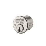 Medeco - 105200J-26-DLT-Z01 - Mortise Cylinder M3 Bi-Level with 6-Pin DL Keyway and 1-1/2 - CT-Z01 Standard Yale Cam - 26 (Satin Chrome)