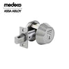 Medeco - 11C603J-26-DLT - Maxum Commercial Deadbolt with 6 Pin DL Keyway Single Cylinder and 2-3/8" Backset - Medeco³ BiLevel - 26 (Satin Chrome)