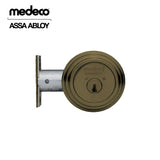 Medeco - 11R503T-13-DLT - Maxum Residential Deadbolt with 5 Pin DL Keyway Single Cylinder and 2 3/8 Backset - M3 - 13 (Oil Rubbed Bronze)