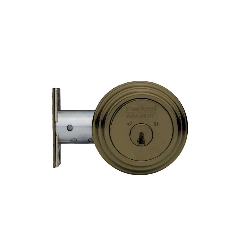 Medeco - 11R523T-13-DLT - Maxum Residential Deadbolt with 5 Pin DL Keyway Double Cylinder and 2-3/8 Backset - M3 - 13 (Oil Rubbed Bronze)