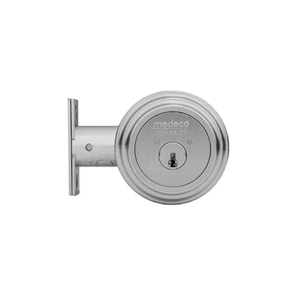 Medeco - 11R604T-19-DLT - Maxum Residential Deadbolt with 6 Pin DL Keyway Single Cylinder and 2-3/4
