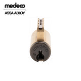Medeco - 20009S4 - Deadbolt Cylinder Schlage - M4 BiLevel Technology - 44 Keyway - CT-Z05 Schlage Cam