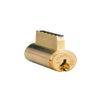 Medeco - 20200S1J-05-DLT - Olympus Cylinder General Lock Schlage with 6-Pin DL Keyway - 05 (Bright Brass)