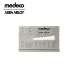 Medeco 94-0323 4 Universal Key Gauge/Decoder