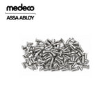 Medeco CP-010103-040 Flat Head Screw for 32 Series I/C Housing - 2-56 x 1/4" (Pack-100)