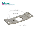 Major Mfg - LMB-10 - Lock Mounting Bracket for Tubular Latch in Wood Door