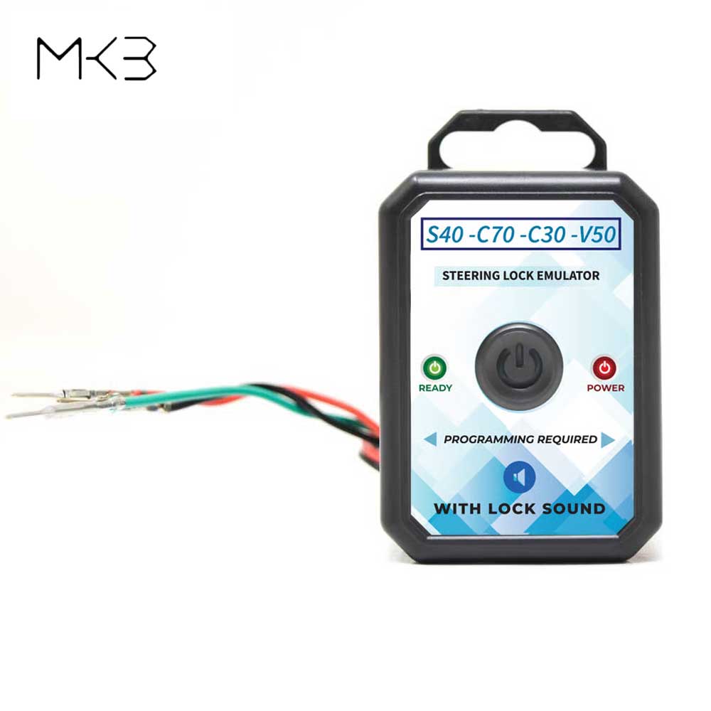 MK3 Volvo Emulator - S40 - C70 - C30 - V50 Steering Lock Emulator Simulator with Lock Sound