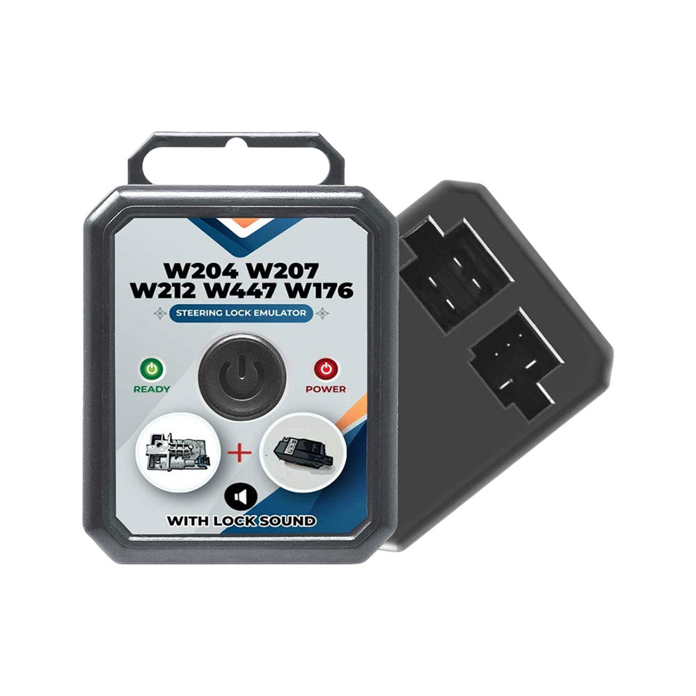 MK3 Mercedes Benz W204 W207 W212 W176 W447 W246 ESL / ELV Steering Lock Simulator Emulator with Lock Sound and Two Plug