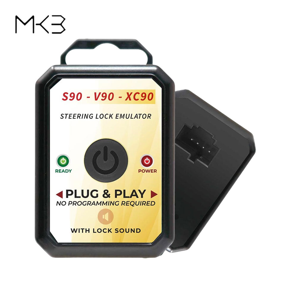 MK3 Volvo S90 V90 XC90 Steering Lock Emulator Simulator with Lock Sound