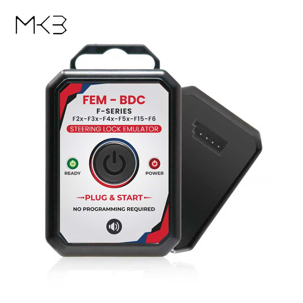MK3 BMW Mini Cooper F-SERIES FEM / BDC F2x, F3x / FEM, · F15, F16, F4x, F5x BDC Steering Lock Emulator