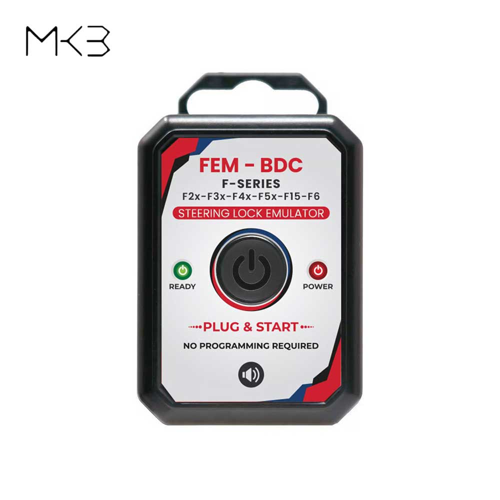 MK3 BMW Mini Cooper F-SERIES FEM / BDC F2x, F3x / FEM, · F15, F16, F4x, F5x BDC Steering Lock Emulator