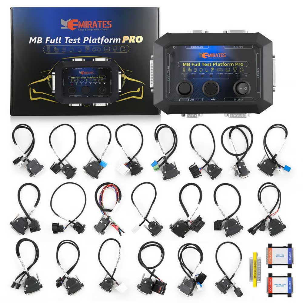 MK3 Mercedes-Benz Full Test Platform Pro for EZS EIS ESL ELV Dash Gateway ECU TCU VGS ISM