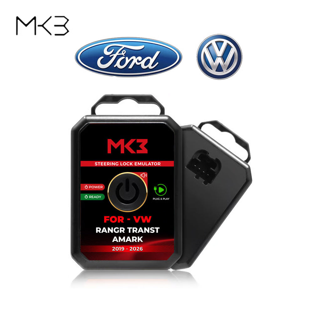 MK3 Ford Ranger, Transit, VW Amarok 2019-2026 Steering Lock Emulator Simulator