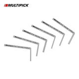 Multipick - MP3BMS-SET-2 - ELITE Lock Noob Dimple Lock Tensioner Set (6 Pcs)