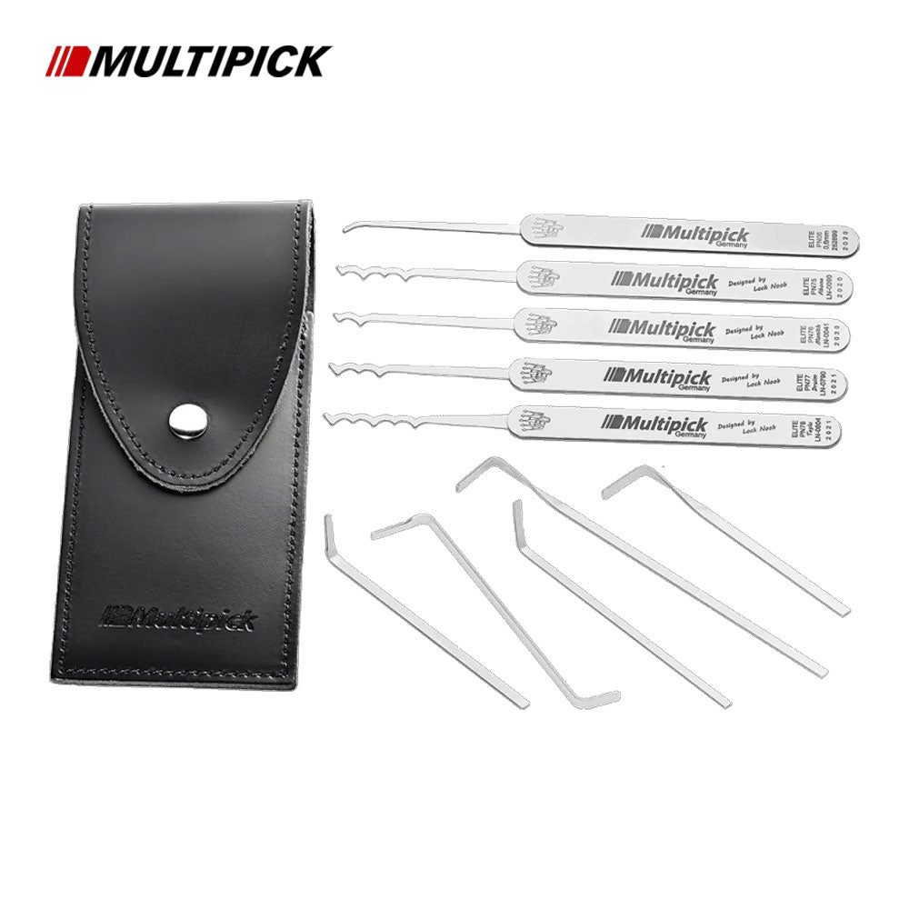 Multipick - MP3PNS17 - ELITE Lock Noob Duo Peak Rake Pick Set (10 Pcs)