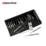 Multipick - MP3PNS19 - ELITE Medium Lock Pick Set - 0.4 + 0.6 mm (27 Pcs)