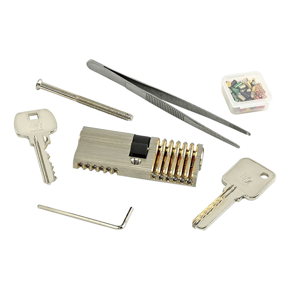 Multipick - TCSSK-SET - Dimple/Euro Profile Combi Training Lock Set - 6 Pin