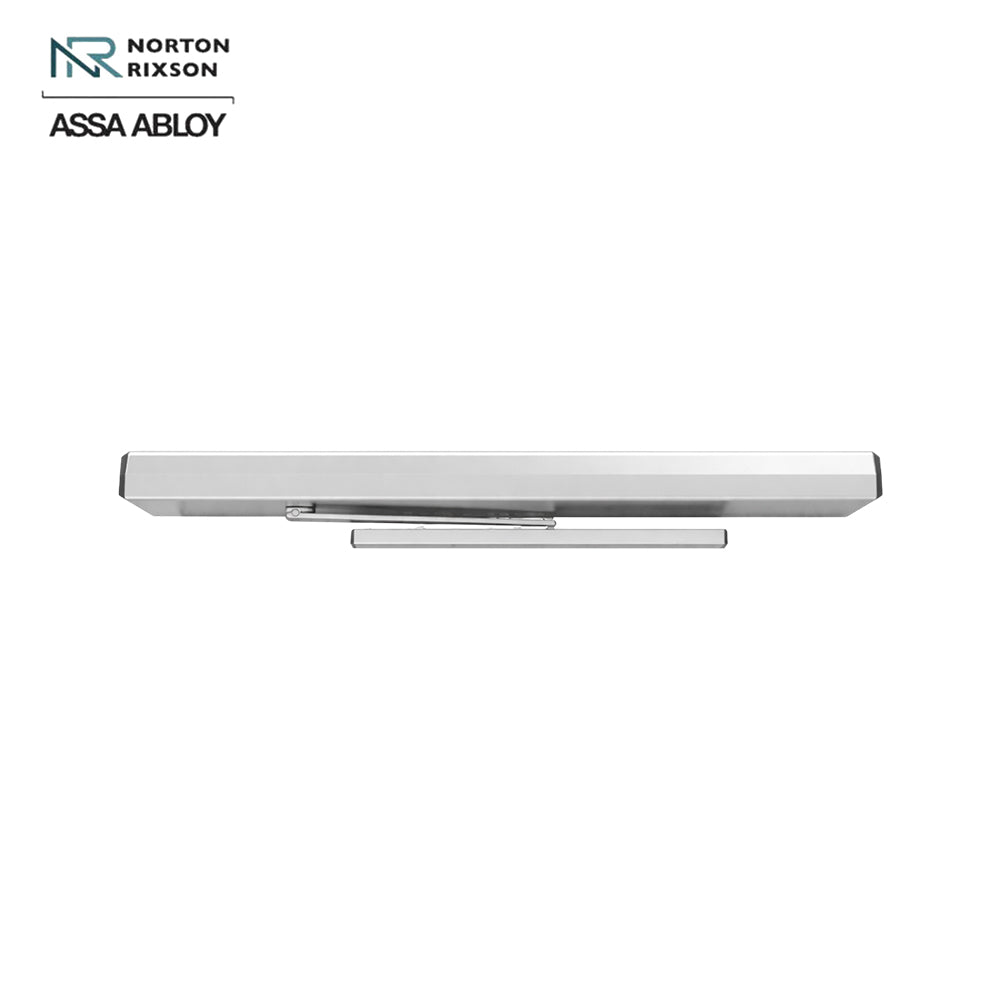 Norton - 6312 - Universal Low Energy Electromechanical Door Operator Pull Side Surface Mounting and Slide Track Arm - Non-handed - 689 (Aluminum Painted)