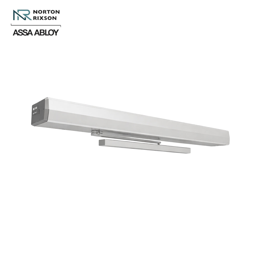 Norton - 6312 - Universal Low Energy Electromechanical Door Operator Pull Side Surface Mounting and Slide Track Arm - Non-handed - 689 (Aluminum Painted)